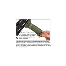 Load image into Gallery viewer, UTG RB-FGRP168G Ergonomic Ambidextrous Vertical Foregrip, OD Green