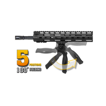 Load image into Gallery viewer, UTG RB-FGRP180B All-in-One Apache Foregrip Multi-angle Grip-Black