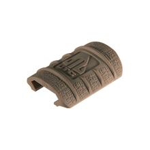 Load image into Gallery viewer, UTG RB-HP12D-B Low Profile Max Security Rubber Rail Guard, 12pcs, FDE