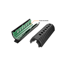 Load image into Gallery viewer, UTG RB-TM4HGT Model 4/AR Polymer Handguards, Double Heat Shield, Tan