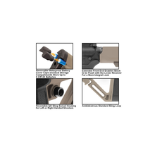 Load image into Gallery viewer, UTG RBUS1DMS PRO AR15 Ops Ready S1 Mil-spec Stock Only, FDE