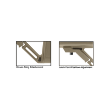 Load image into Gallery viewer, UTG RBUS2DM PRO AR15 Ops Ready S2 Mil-spec Stock Kit, FDE