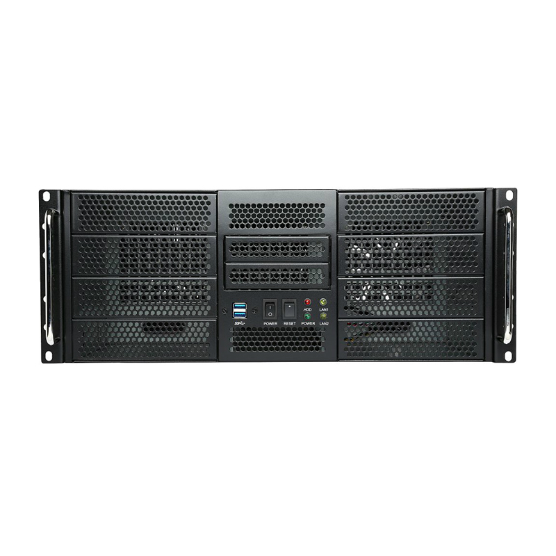 Athena Power RM-4UWIN525   SuperSpeed USB3.0/2.0 4U ATX Rackmount Server Chassis