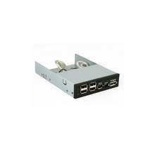 Load image into Gallery viewer, iStarUSA RP-HUB-SAUF 3.5" Combo Hub for USB2.0/ Firewire/ e-SATA