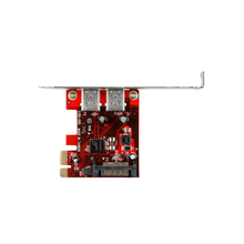 Load image into Gallery viewer, iStarUSA SAGE-PCIE-2U3 PCI Express 1x V2.0 (5.0Gbps) to 2-port USB3.0 (compatible with 2.0 and 1.0) host controller