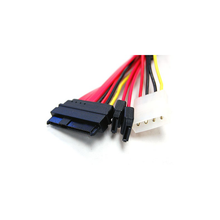 Load image into Gallery viewer, Bytecc SAS2927 Serial Attached SCSI (SAS) 29pin to 2x7pin Sata and Power Cord Cable