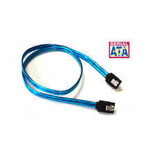 Load image into Gallery viewer, Bytec SATA-336UVB UV Blue Serial ATA III 6Gbps Cable w/Locking Latch