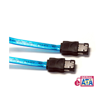 Load image into Gallery viewer, Bytecc SATA-336E/UVB UV Blue e-SATA to e-SATA 6Gbps Cable, 36 Inches