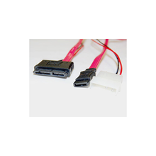 Load image into Gallery viewer, Bytecc SATA-MP118 Sata and Micro Sata Power 7+9pin Cable for Micro SATA Hard drive