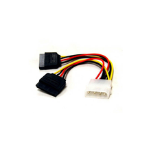 Load image into Gallery viewer, Bytecc SATA2-POWER 4 Pins Molex Connector to 2 Serial ATA Power Cable