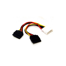 Load image into Gallery viewer, Bytecc SATA2-POWER 4 Pins Molex Connector to 2 Serial ATA Power Cable