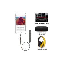Load image into Gallery viewer, Syba SD-ADA63108 HiFi Lightning to Stereo Adapter, for iPhone 7 Series, Silver Color