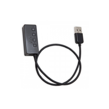 Load image into Gallery viewer, Syba SD-DAC63095 USB 2.0 Virtual 7.1 24 Bit 96kHz Audio Adapter with Integrated Mic