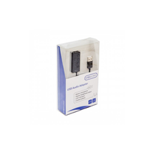 Load image into Gallery viewer, Syba SD-DAC63095 USB 2.0 Virtual 7.1 24 Bit 96kHz Audio Adapter with Integrated Mic