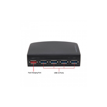 Load image into Gallery viewer, Syba SD-HUB20092 3.5" Drive Bay 4 Port USB 3.0 Hub with One Fast Charging Port