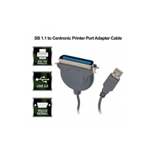 Load image into Gallery viewer, Syba SD-USB-P USB 1.1 to Centronic Printer Port Adapter Cable