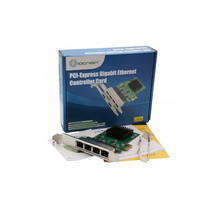 Load image into Gallery viewer, Syba SI-PEX24042 4 Port Gigabit Ethernet PCI-e x1 Network Interface Card