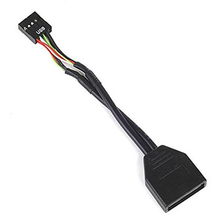 Load image into Gallery viewer, Silverstone G11303050-RT Internal 19-Pin USB3.0 to USB2.0 Adapter Cable