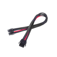 Load image into Gallery viewer, Silverstone PP07-EPS8BR Sleeved Extension Power Supply Cable