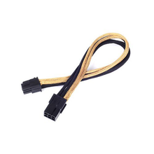 Load image into Gallery viewer, Silverstone PP07-IDE6BG Sleeved Extension Power Supply Cable