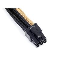 Load image into Gallery viewer, Silverstone PP07-IDE6BG Sleeved Extension Power Supply Cable
