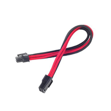 Load image into Gallery viewer, Silverstone PP07-IDE6BR Sleeved Extension Power Supply Cable