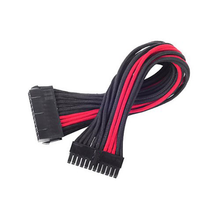 Load image into Gallery viewer, Silverstone PP07-MBBR Sleeved Extension Power Supply Cable