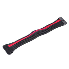 Load image into Gallery viewer, Silverstone PP07-MBBR Sleeved Extension Power Supply Cable