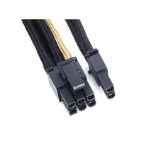 Load image into Gallery viewer, Silverstone PP07-PCIBG Sleeved Extension Power Supply Cable