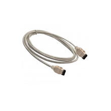 Load image into Gallery viewer, Syba SY-CAB-F6 6 ft 1394A 6-pin to 6-pin Cable