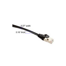 Load image into Gallery viewer, Syba SY-CAB24050 Black 5 Meter CAT7 STP Network Flat Cable
