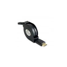 Load image into Gallery viewer, Syba SY-CAB31030 4 ft Retractable HDMI Type A Male to Micro HDMI Type D Male Cable
