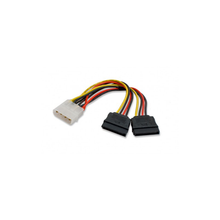 Load image into Gallery viewer, Syba SY-CAB40007 5" Molex to Dual SATA Power Connector Cable