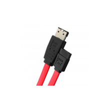 Load image into Gallery viewer, Syba SY-CAB40019 19" SATA to eSATA Cable, Red Color