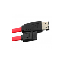 Load image into Gallery viewer, Syba SY-CAB40019 19" SATA to eSATA Cable, Red Color