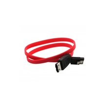 Load image into Gallery viewer, Syba SY-CAB40019 19" SATA to eSATA Cable, Red Color
