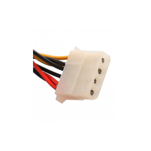 Load image into Gallery viewer, Syba SY-CAB65011 Molex 4-Pin to Molex 4-Pin and Floppy Disk Drive Power Cable