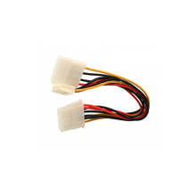 Load image into Gallery viewer, Syba SY-CAB65011 Molex 4-Pin to Molex 4-Pin and Floppy Disk Drive Power Cable