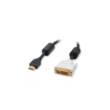 Load image into Gallery viewer, Syba SY-DVIHDMI-MM30 30 ft DVI Dual Link (24+1) to HDMI Male-Male Cable, Gold Plated