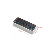 Load image into Gallery viewer, Syba SY-HUB20152 7 Port USB 3.0 Hub with One Fast Charging Port