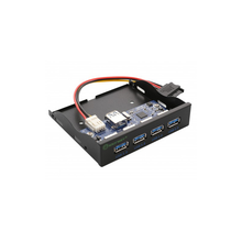Load image into Gallery viewer, Syba SY-HUB20211 4 port USB 3.0 Hub Panel for 3.5" Floppy Bay