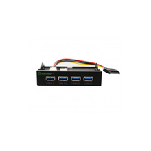 Load image into Gallery viewer, Syba SY-HUB20211 4 port USB 3.0 Hub Panel for 3.5" Floppy Bay