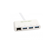 Load image into Gallery viewer, Syba SY-HUB50089 USB Type-C to USB 3.0 Hub with Gigabit Ethernet