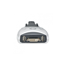 Load image into Gallery viewer, Syba SY-KVM20075 2 Port DVI KVM Switch with USB 2.0 and Audio Support