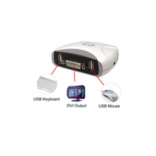Load image into Gallery viewer, Syba SY-KVM20075 2 Port DVI KVM Switch with USB 2.0 and Audio Support