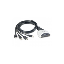 Load image into Gallery viewer, Syba SY-KVM31034 2 Port HDMI and USB 2.0 KVM Switch