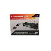 Load image into Gallery viewer, Syba SY-KVM31036 4 Port HDMI 1.3 KVM Switch with USB 3.0, audio and MHL Support