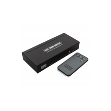 Load image into Gallery viewer, Syba SY-SWI31051 5 Port HDMI Switch with Remote Control and Power Adapter