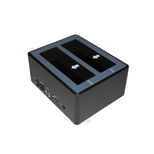 Load image into Gallery viewer, Bytecc T-305 Super Speed USB 3.0 &amp; eSATA to Dual SATA III Docking Station with Stand Alone Duplicator