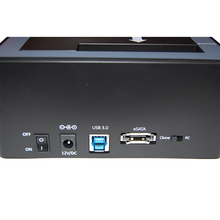 Load image into Gallery viewer, Bytecc T-305 Super Speed USB 3.0 &amp; eSATA to Dual SATA III Docking Station with Stand Alone Duplicator